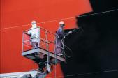 Ship hull coating